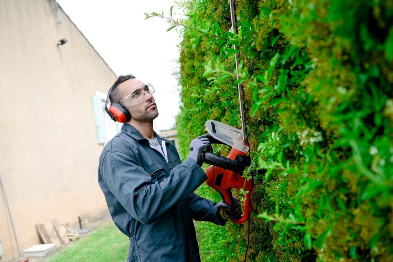 Spaulding Tree Service — operator with equipment
